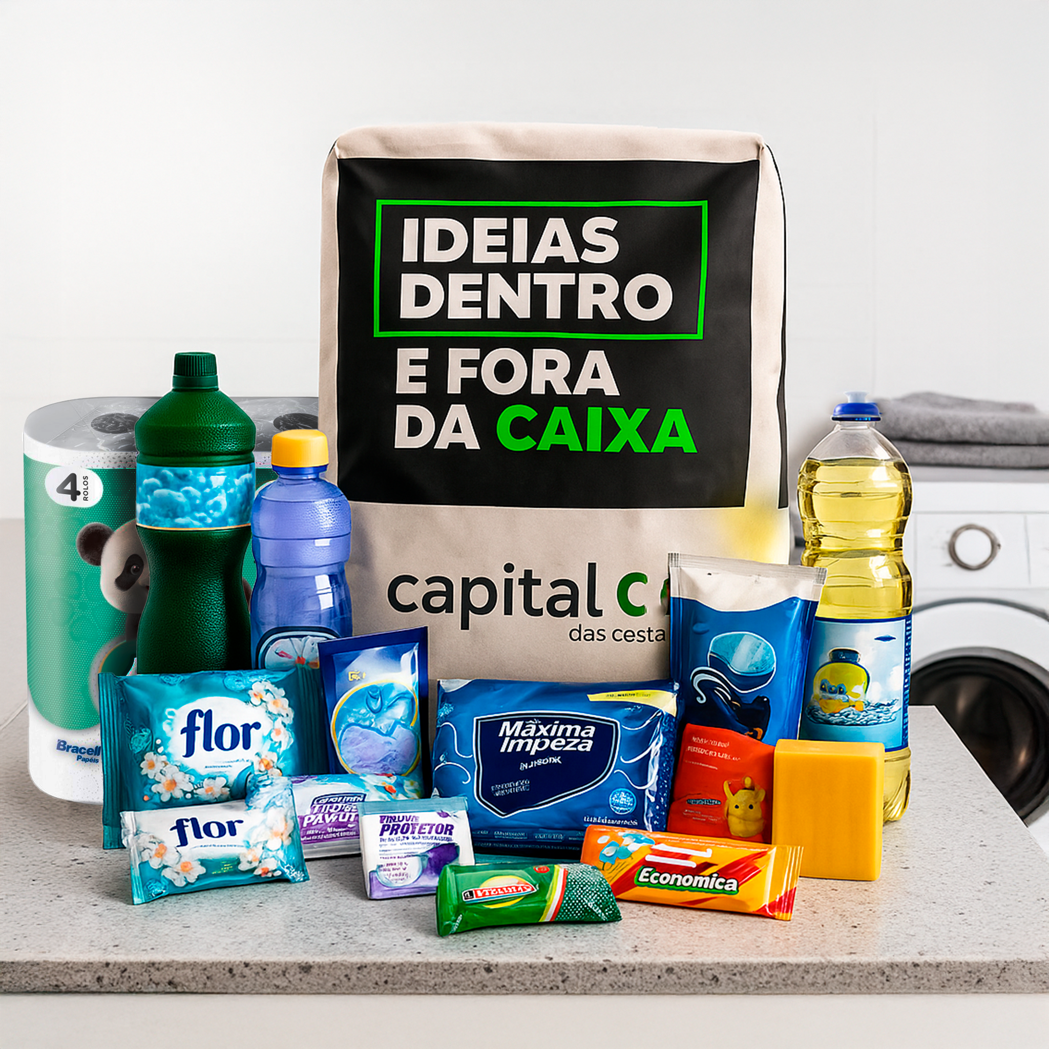 Cesta Modelo Limpeza Simples